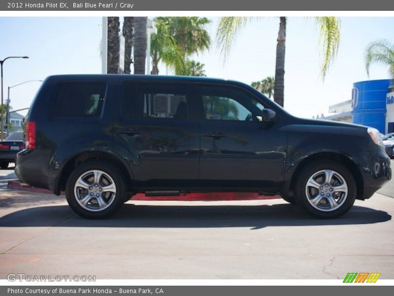 Bali Blue Pearl / Gray 2012 Honda Pilot EX