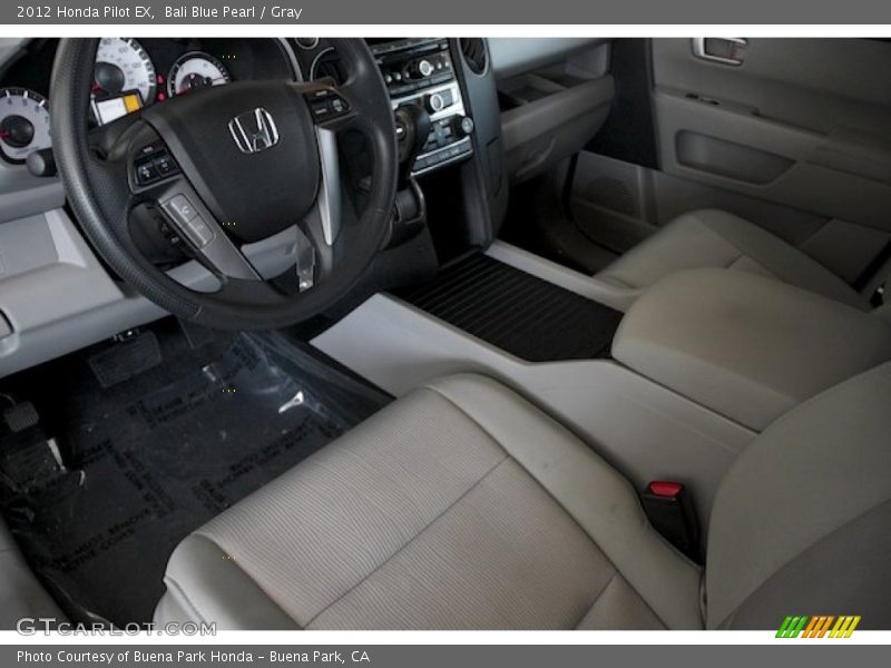 Bali Blue Pearl / Gray 2012 Honda Pilot EX