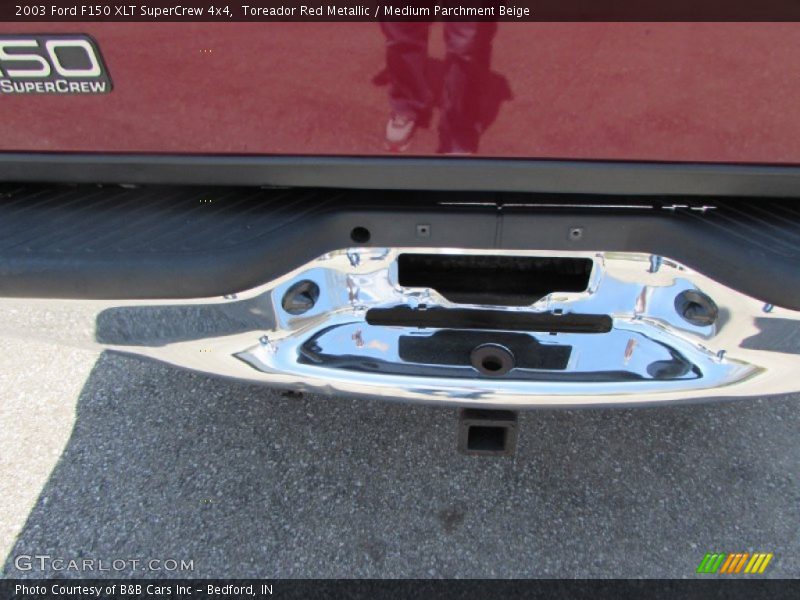 Toreador Red Metallic / Medium Parchment Beige 2003 Ford F150 XLT SuperCrew 4x4