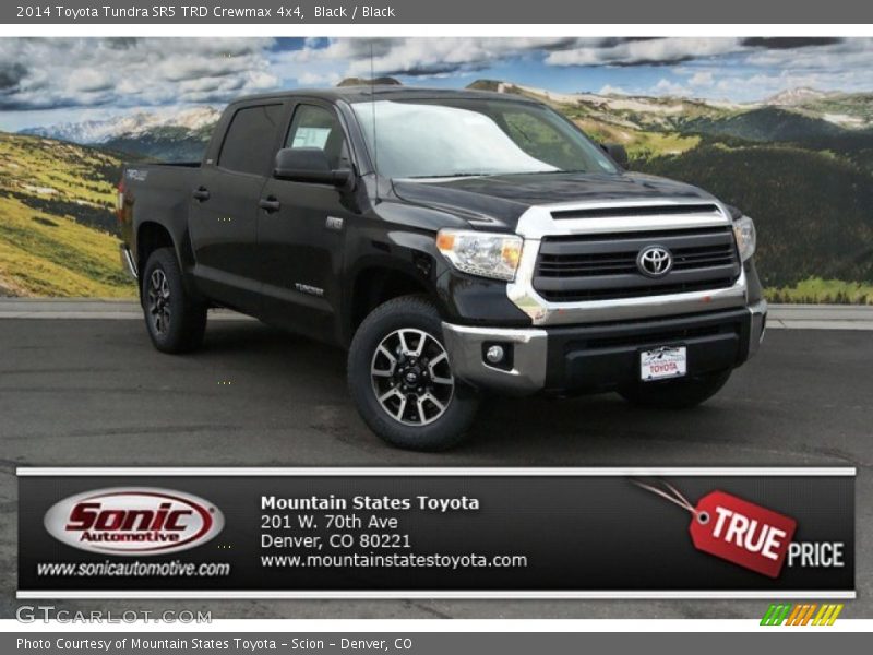 Black / Black 2014 Toyota Tundra SR5 TRD Crewmax 4x4