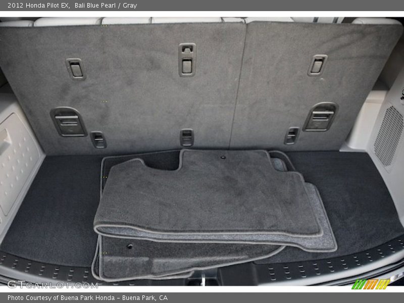 Bali Blue Pearl / Gray 2012 Honda Pilot EX