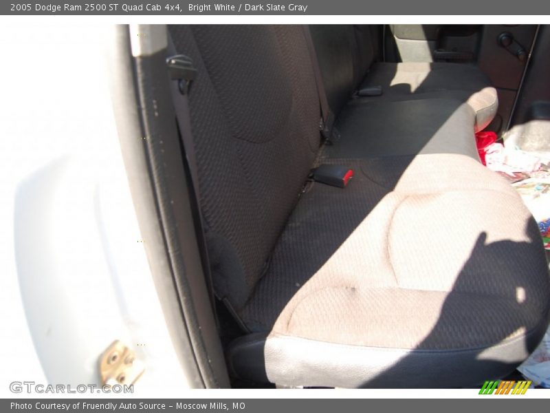 Bright White / Dark Slate Gray 2005 Dodge Ram 2500 ST Quad Cab 4x4