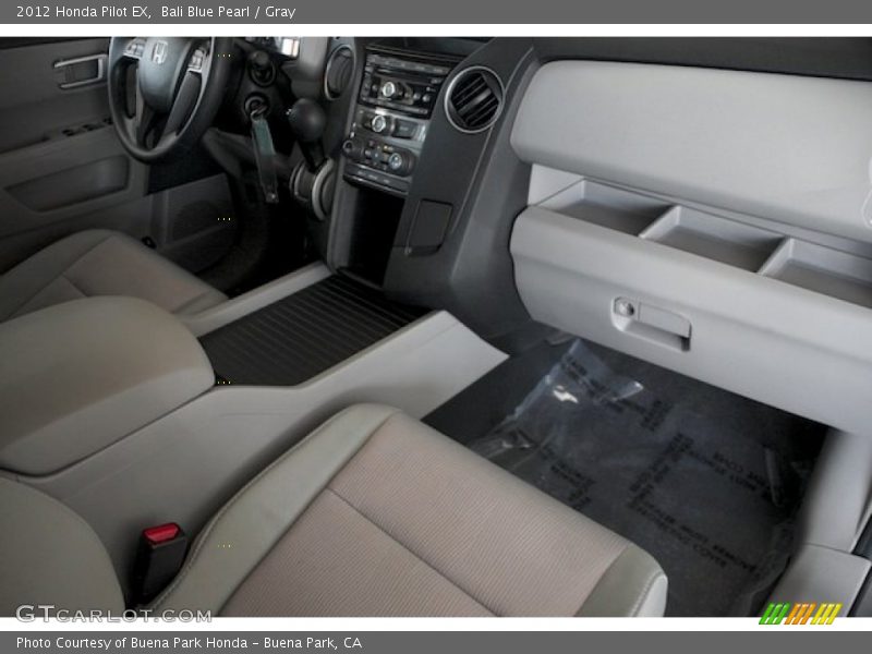 Bali Blue Pearl / Gray 2012 Honda Pilot EX