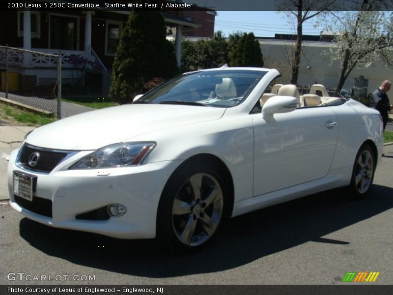 Starfire White Pearl / Alabaster 2010 Lexus IS 250C Convertible