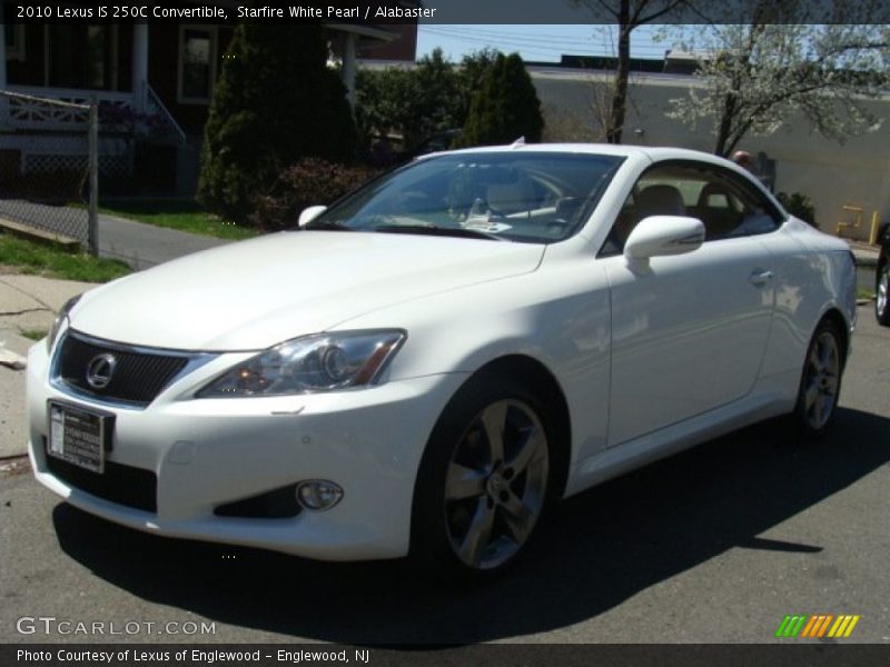Starfire White Pearl / Alabaster 2010 Lexus IS 250C Convertible