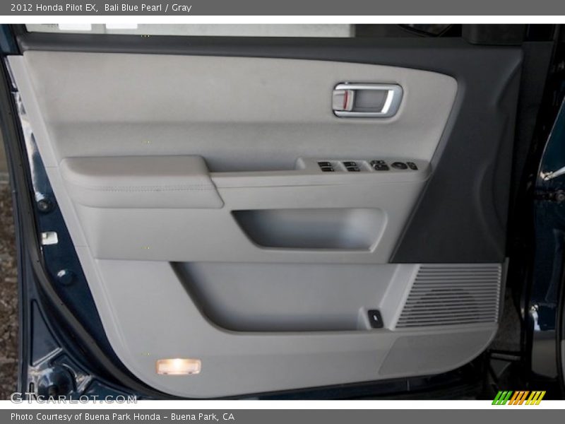 Bali Blue Pearl / Gray 2012 Honda Pilot EX