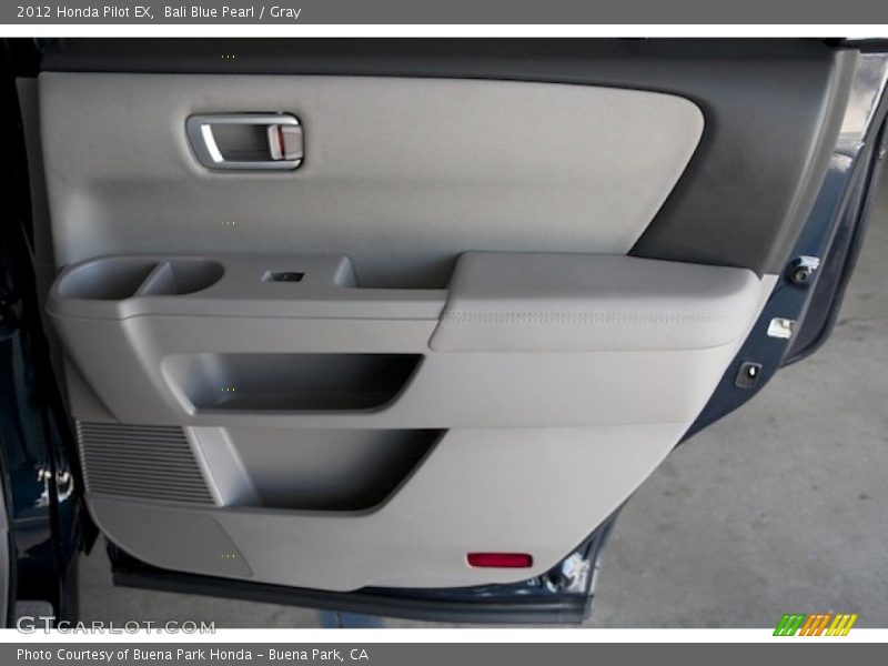Bali Blue Pearl / Gray 2012 Honda Pilot EX