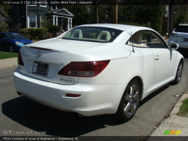 Starfire White Pearl / Alabaster 2010 Lexus IS 250C Convertible