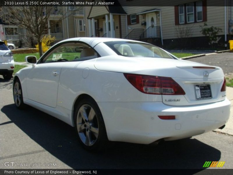 Starfire White Pearl / Alabaster 2010 Lexus IS 250C Convertible