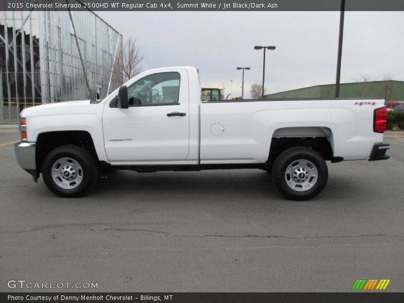  2015 Silverado 2500HD WT Regular Cab 4x4 Summit White