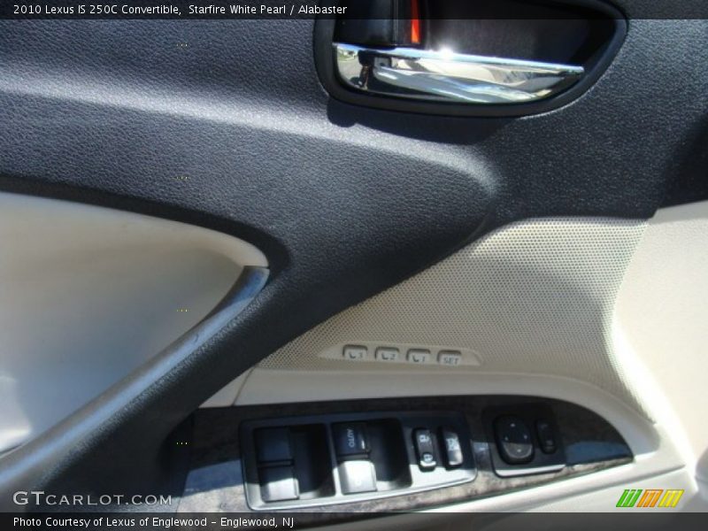 Starfire White Pearl / Alabaster 2010 Lexus IS 250C Convertible