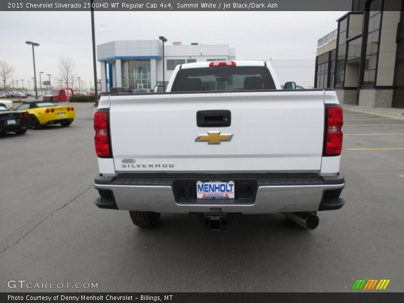 Summit White / Jet Black/Dark Ash 2015 Chevrolet Silverado 2500HD WT Regular Cab 4x4