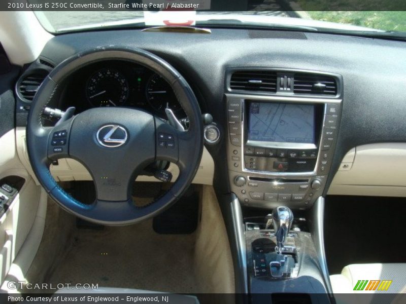 Starfire White Pearl / Alabaster 2010 Lexus IS 250C Convertible