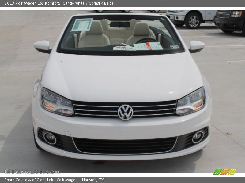 Candy White / Cornsilk Beige 2013 Volkswagen Eos Komfort