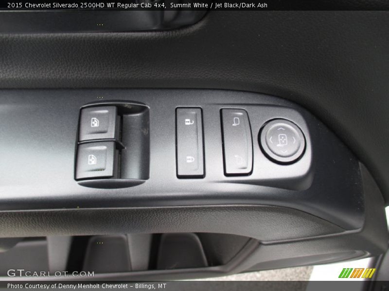 Summit White / Jet Black/Dark Ash 2015 Chevrolet Silverado 2500HD WT Regular Cab 4x4