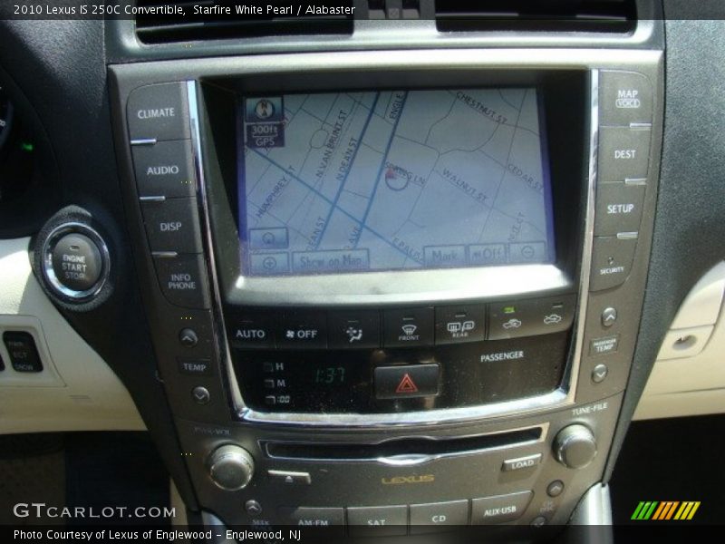 Starfire White Pearl / Alabaster 2010 Lexus IS 250C Convertible