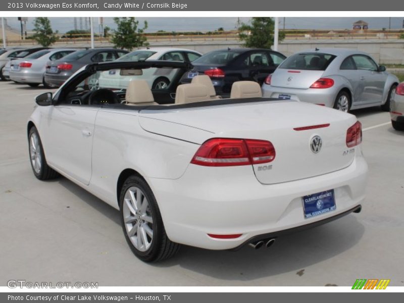 Candy White / Cornsilk Beige 2013 Volkswagen Eos Komfort
