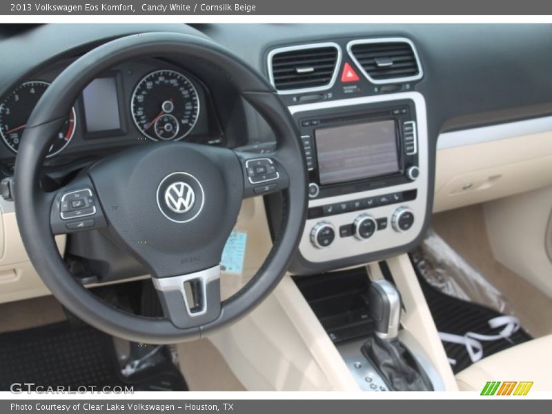Candy White / Cornsilk Beige 2013 Volkswagen Eos Komfort