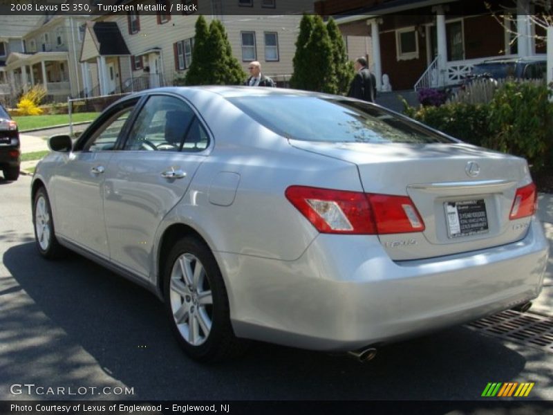 Tungsten Metallic / Black 2008 Lexus ES 350