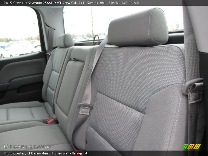 Summit White / Jet Black/Dark Ash 2015 Chevrolet Silverado 2500HD WT Crew Cab 4x4