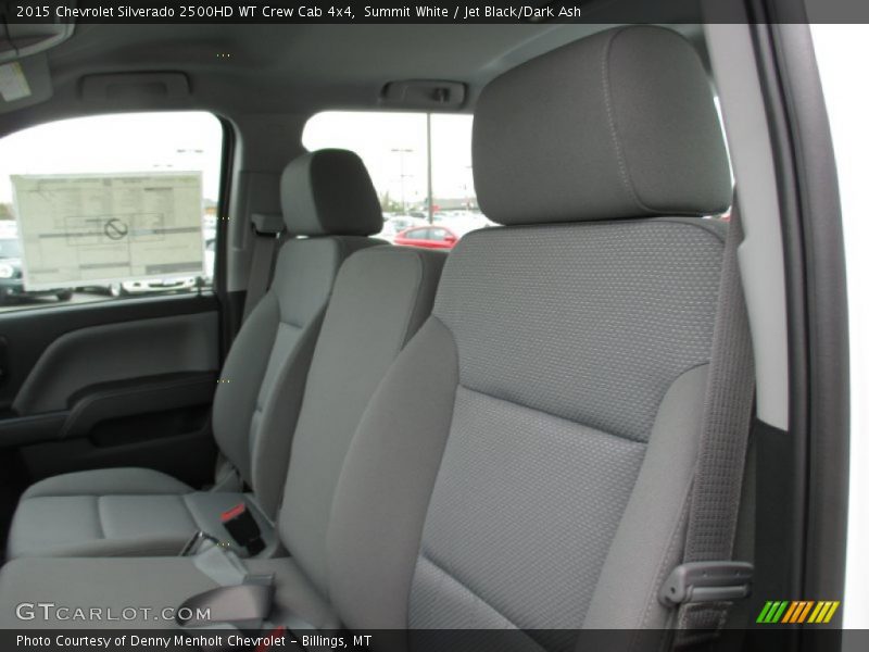 Summit White / Jet Black/Dark Ash 2015 Chevrolet Silverado 2500HD WT Crew Cab 4x4