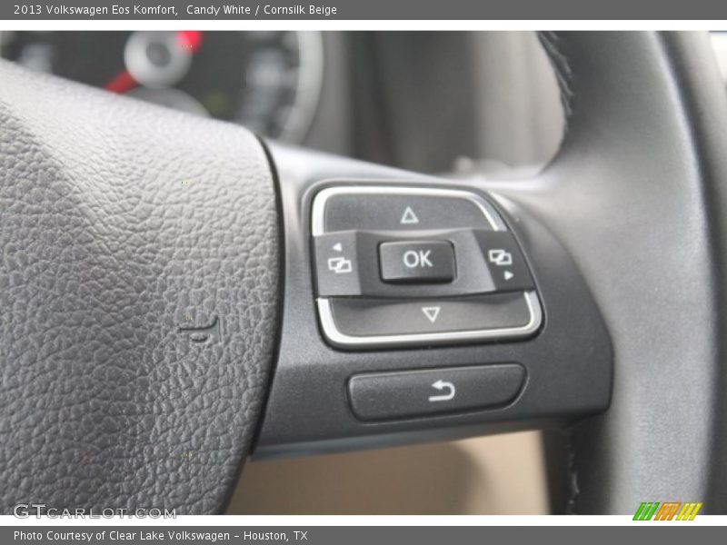 Candy White / Cornsilk Beige 2013 Volkswagen Eos Komfort
