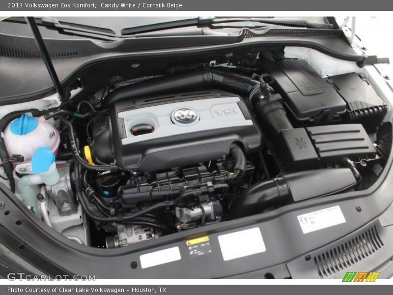 Candy White / Cornsilk Beige 2013 Volkswagen Eos Komfort