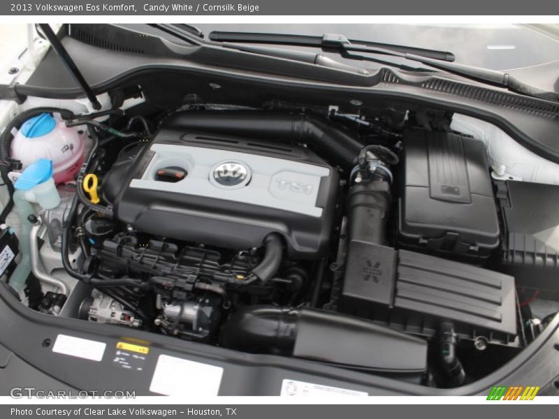 Candy White / Cornsilk Beige 2013 Volkswagen Eos Komfort