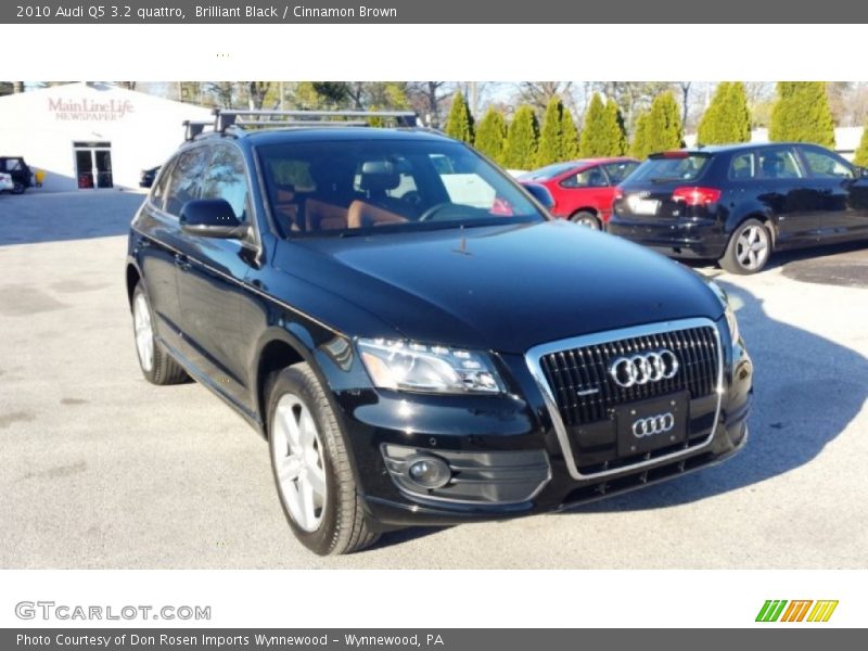 Brilliant Black / Cinnamon Brown 2010 Audi Q5 3.2 quattro