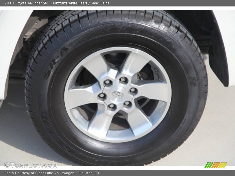 Blizzard White Pearl / Sand Beige 2010 Toyota 4Runner SR5