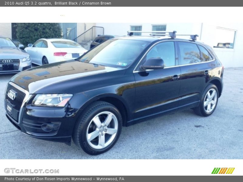 Brilliant Black / Cinnamon Brown 2010 Audi Q5 3.2 quattro