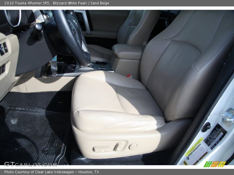 Blizzard White Pearl / Sand Beige 2010 Toyota 4Runner SR5