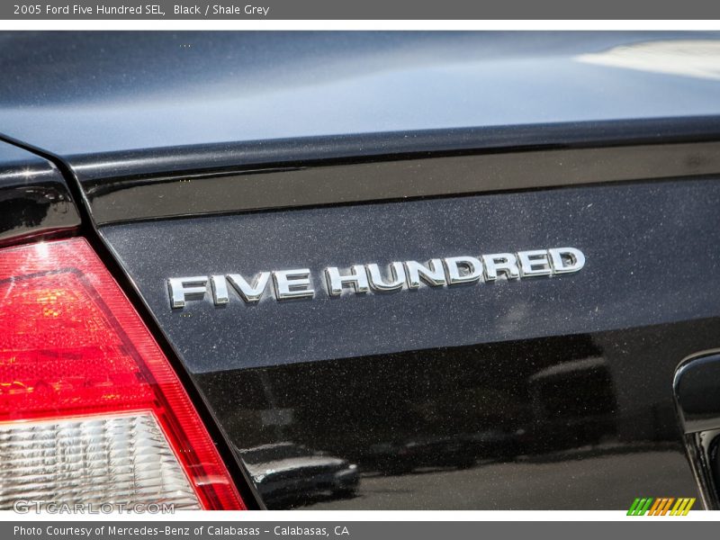 Black / Shale Grey 2005 Ford Five Hundred SEL