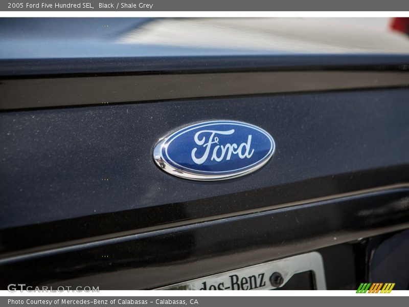 Black / Shale Grey 2005 Ford Five Hundred SEL