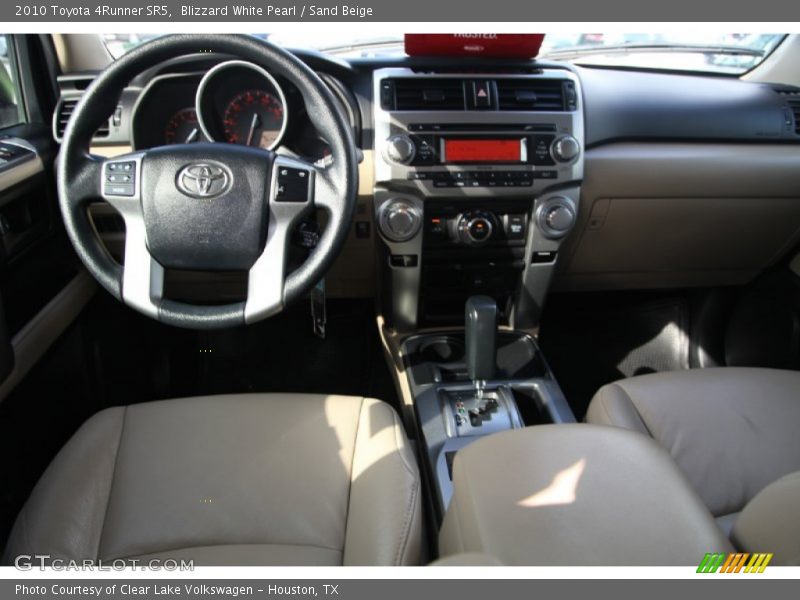 Blizzard White Pearl / Sand Beige 2010 Toyota 4Runner SR5