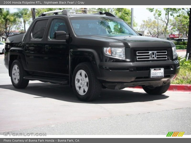 Nighthawk Black Pearl / Gray 2006 Honda Ridgeline RTL