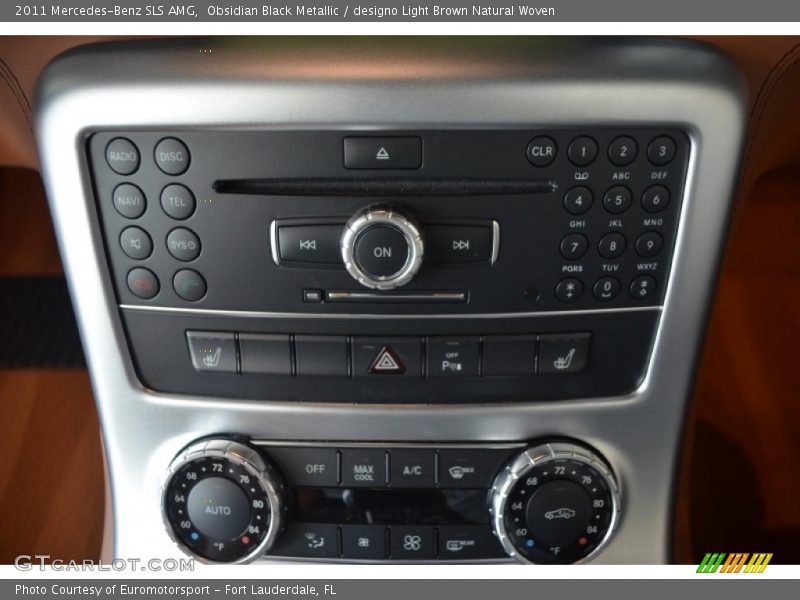 Controls of 2011 SLS AMG