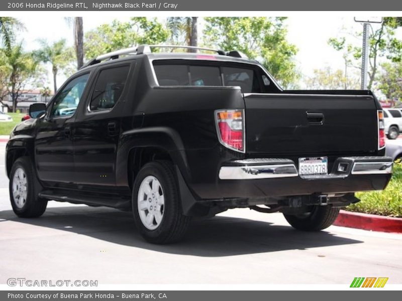 Nighthawk Black Pearl / Gray 2006 Honda Ridgeline RTL