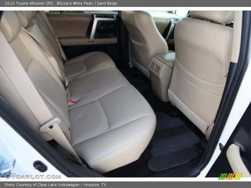 Blizzard White Pearl / Sand Beige 2010 Toyota 4Runner SR5