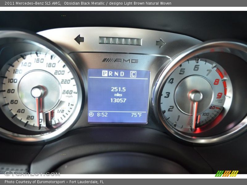  2011 SLS AMG AMG Gauges