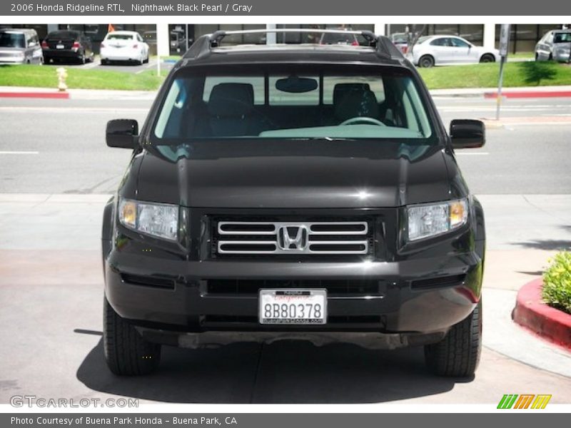 Nighthawk Black Pearl / Gray 2006 Honda Ridgeline RTL