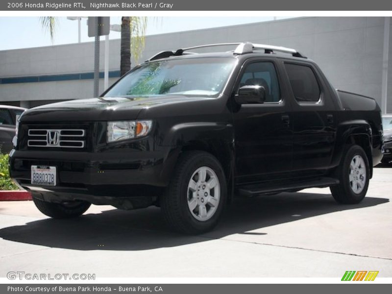Nighthawk Black Pearl / Gray 2006 Honda Ridgeline RTL