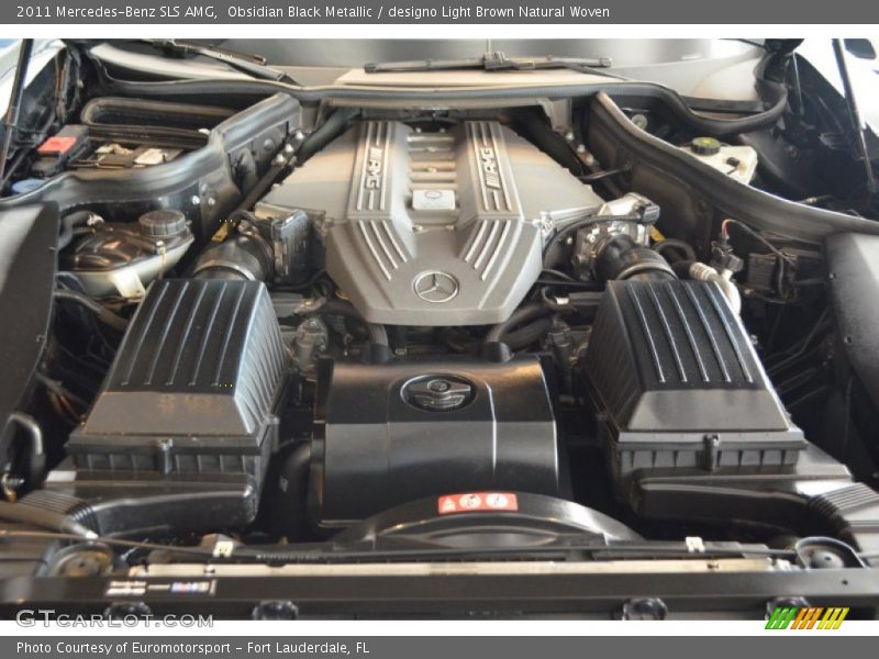  2011 SLS AMG Engine - 6.3 Liter AMG DOHC 32-Valve VVT V8