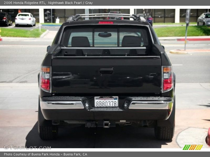 Nighthawk Black Pearl / Gray 2006 Honda Ridgeline RTL