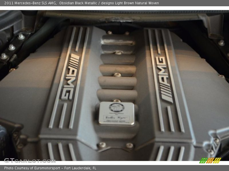  2011 SLS AMG Engine - 6.3 Liter AMG DOHC 32-Valve VVT V8