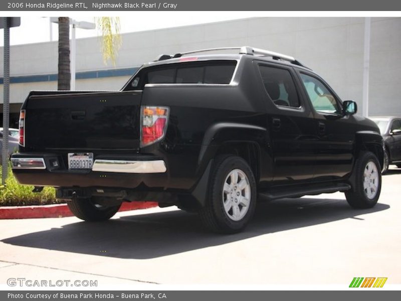 Nighthawk Black Pearl / Gray 2006 Honda Ridgeline RTL