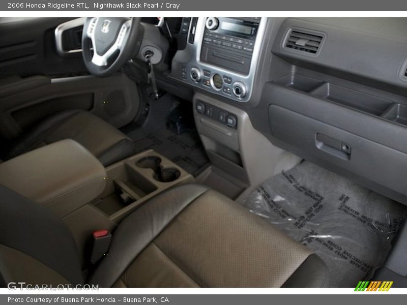 Nighthawk Black Pearl / Gray 2006 Honda Ridgeline RTL