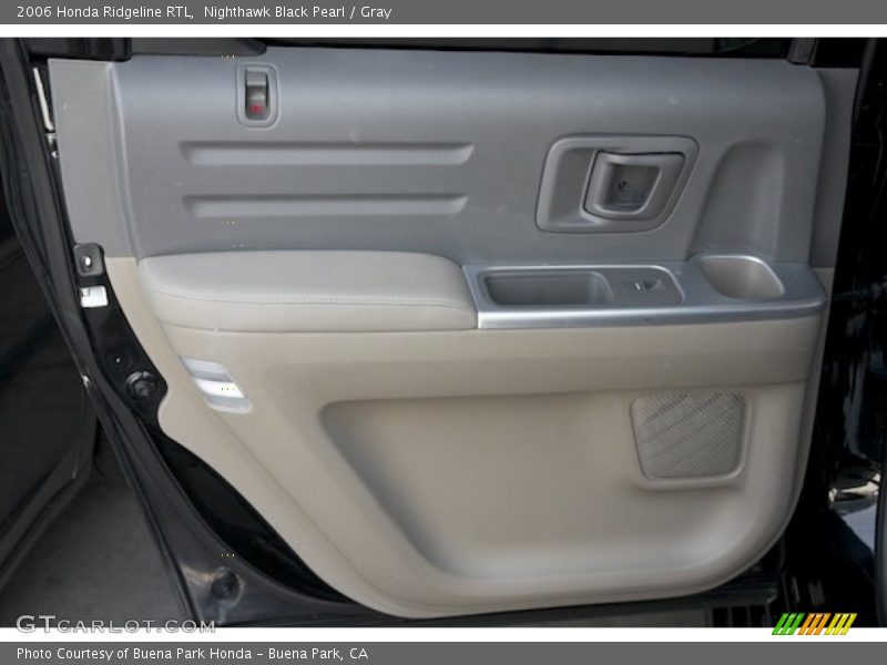 Nighthawk Black Pearl / Gray 2006 Honda Ridgeline RTL