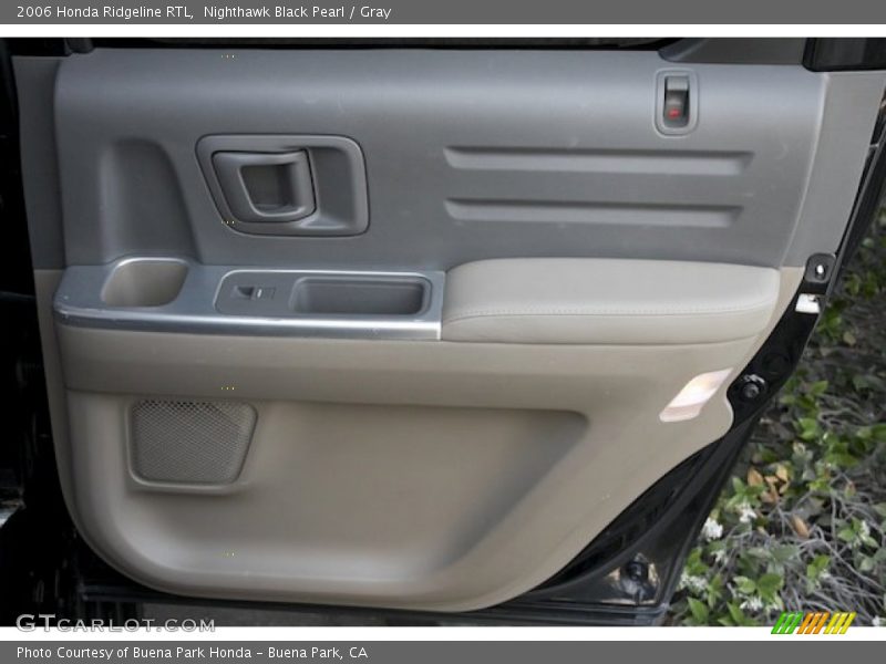 Nighthawk Black Pearl / Gray 2006 Honda Ridgeline RTL