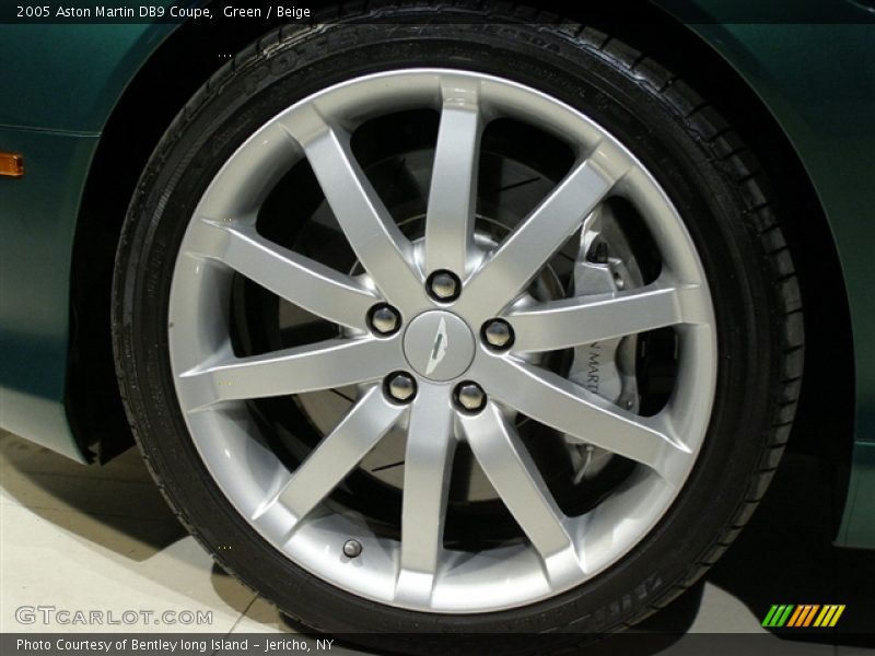 Green / Beige 2005 Aston Martin DB9 Coupe
